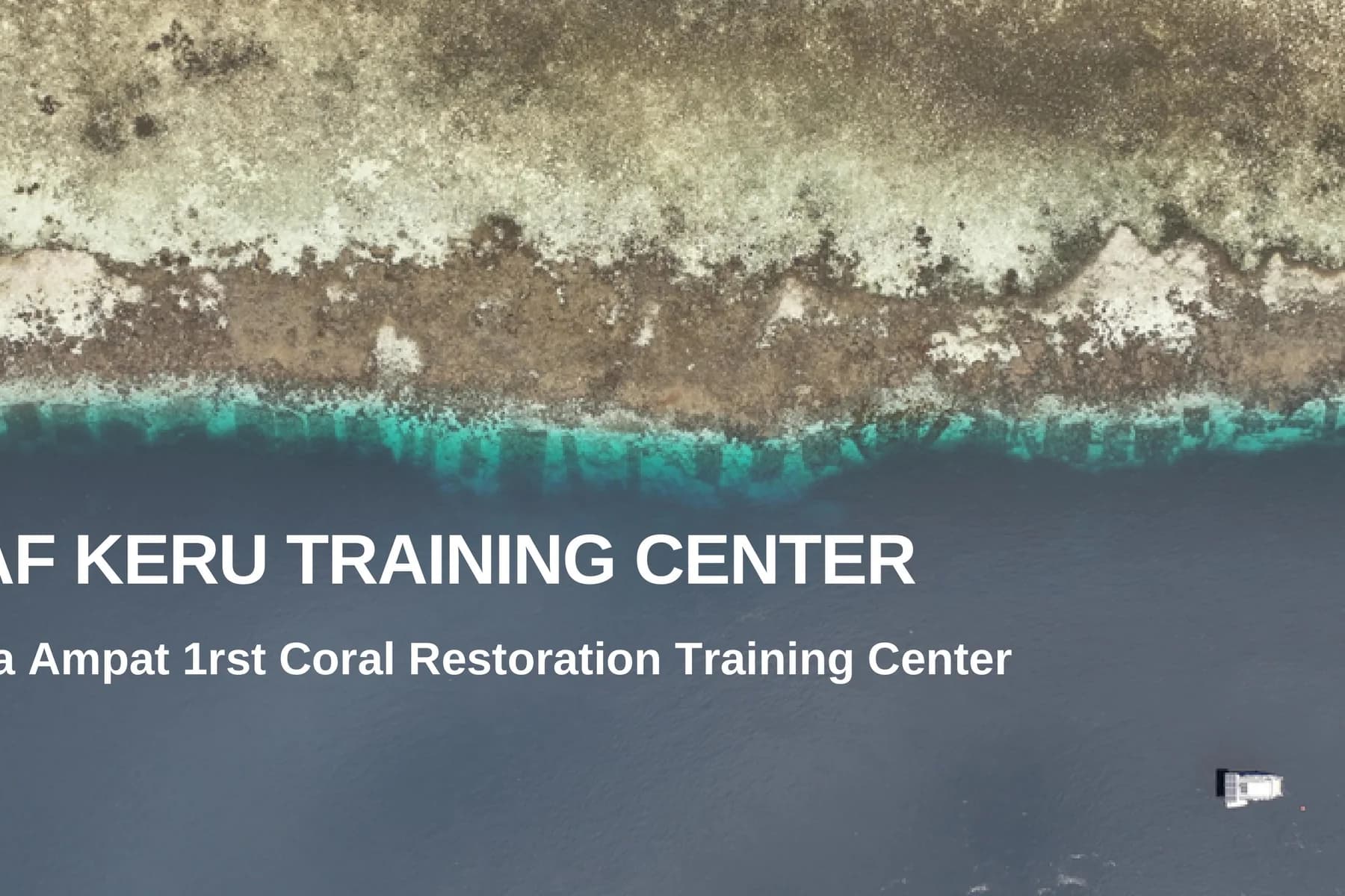 Papuan Coral Restoration & Training Center in Raja Ampat, Indonesia, project image 2
