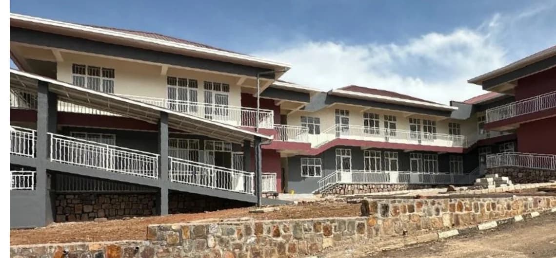 The completed Omega Ministries school in Kigali, Rwanda
