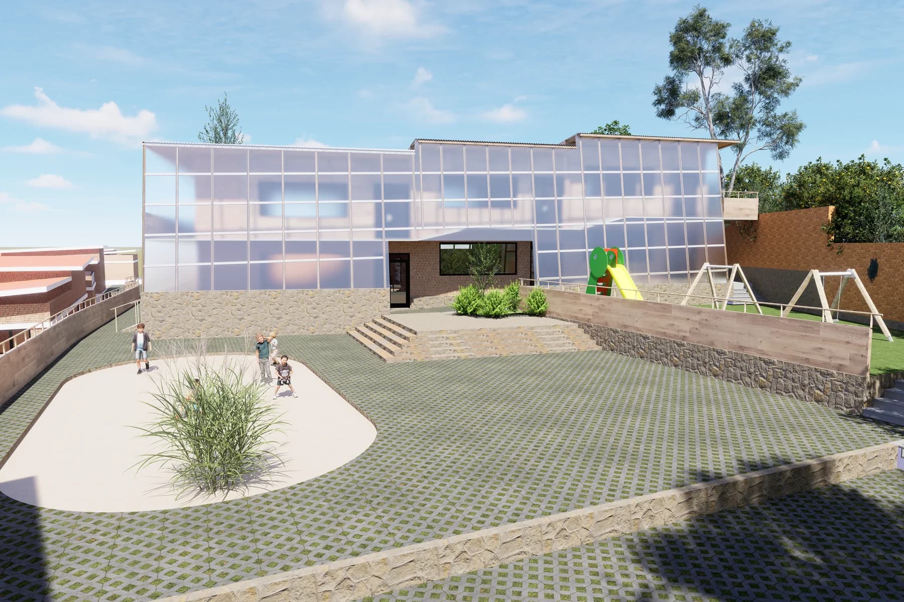 Gisimba Memorial Center Renovation in Kigali, Rwanda, project image 3