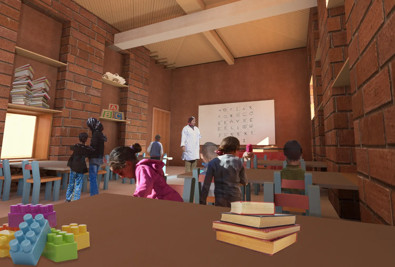 Dar Douar Primary School in Ait Bouguemez Valley, Morocco, project image 3