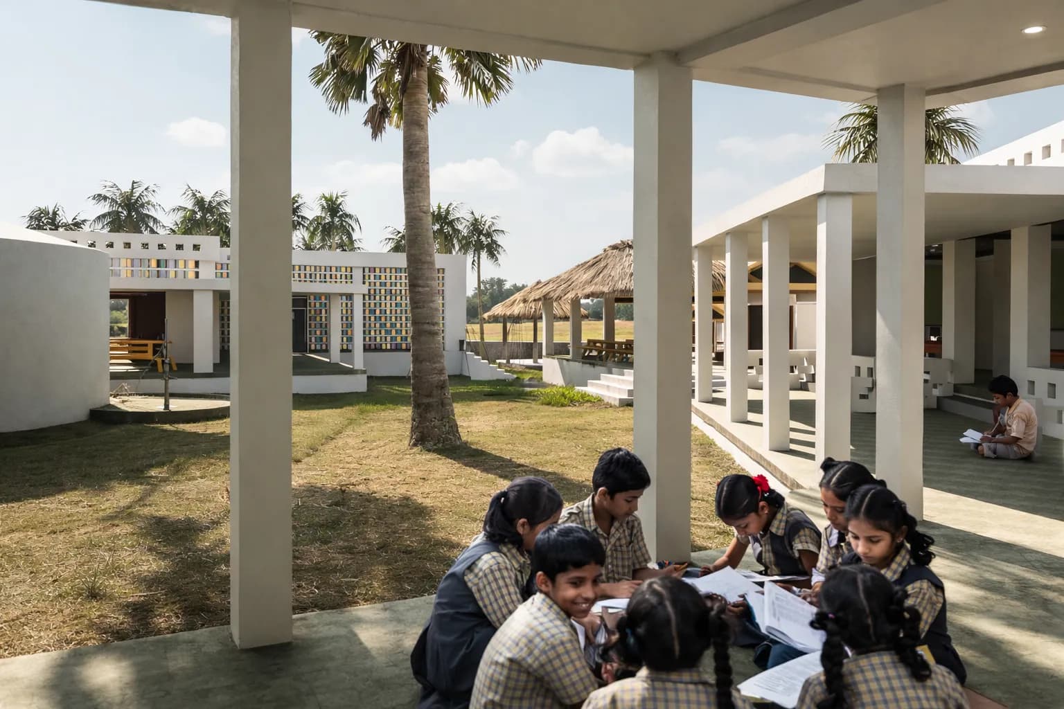 ICM Primary School Campus in Vizianagaram, Andhra Pradesh, India