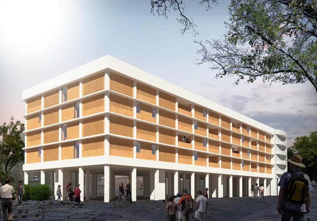 Training Center for Construction Techniques in Beni Mellal–Khénifra, High Atlas Mountains, Morocco, project image 2
